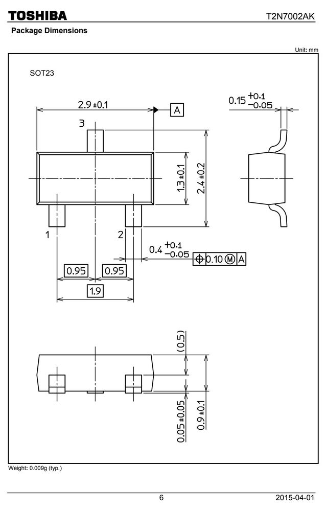 T2N7002AK-LM-T 封装尺寸图