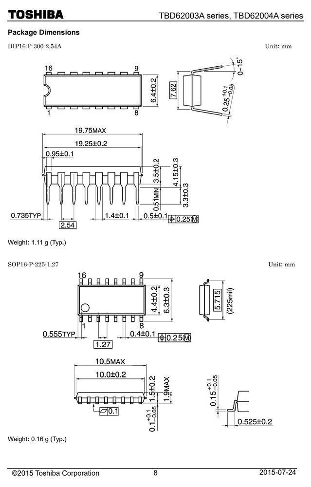TBD62003AFWG-Z-EHZ 封装尺寸图
